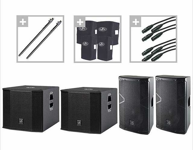 DAS Audio Altea two15 two12 Aktiv-PA-Set