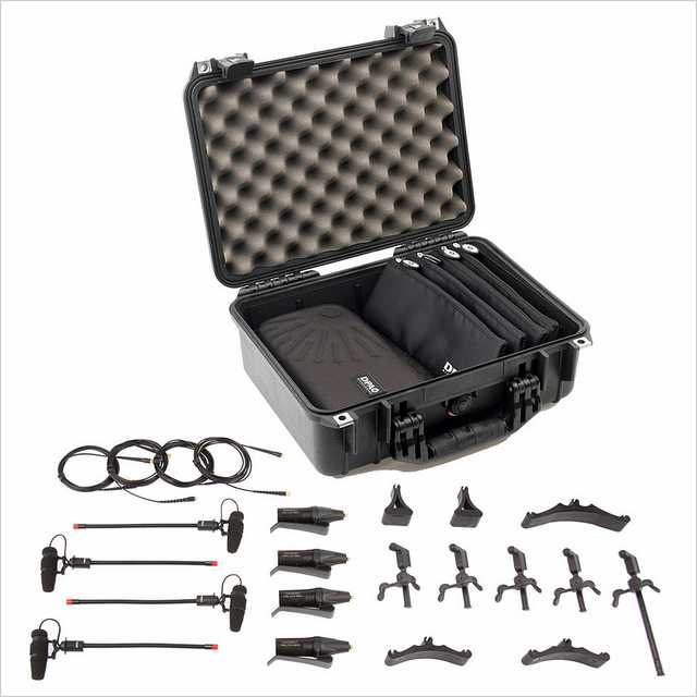 DPA 4099 CORE Classic Touring-Set KIT-4099-DC-4C Instrumentenmikrofon