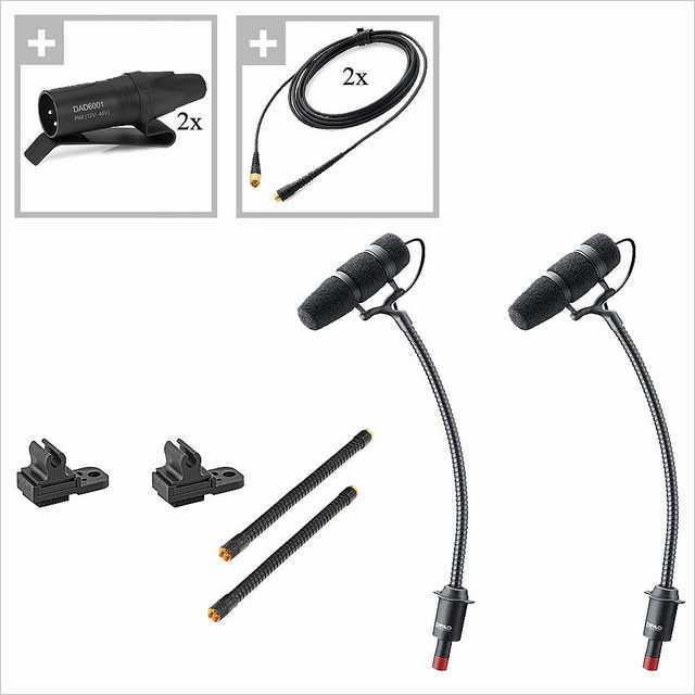 DPA 4099-DC-1-101-A for Accordion Instrumentenmikrofon