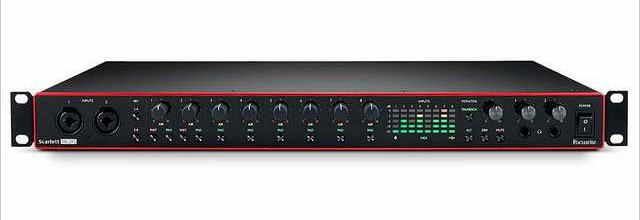 Focusrite Scarlett 18i20 3rd Gen Audio Interface