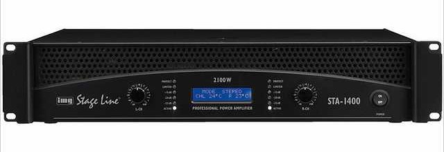 IMG Stageline STA-1400 Endstufe IMG Stageline STA-1400 Endstufe