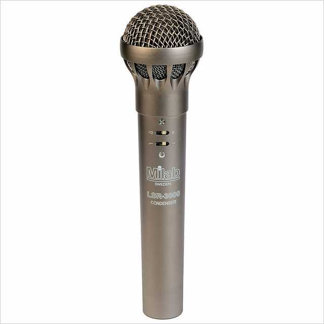 Milab LSR-3000 Condenser Mic Nickel Vokalmikrofon Milab LSR-3000 Condenser Mic Nickel Vokalmikrofon
