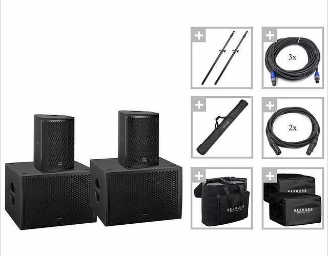 Seeburg Acoustic Line pro2416A Aktiv-PA-Set