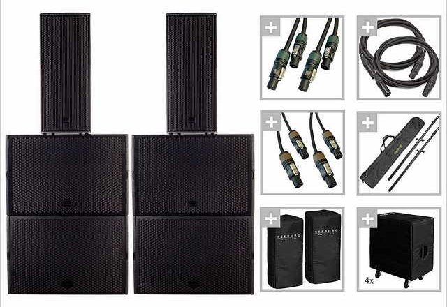 Seeburg Acoustic Line pro6032A Tour Aktiv-PA-Set