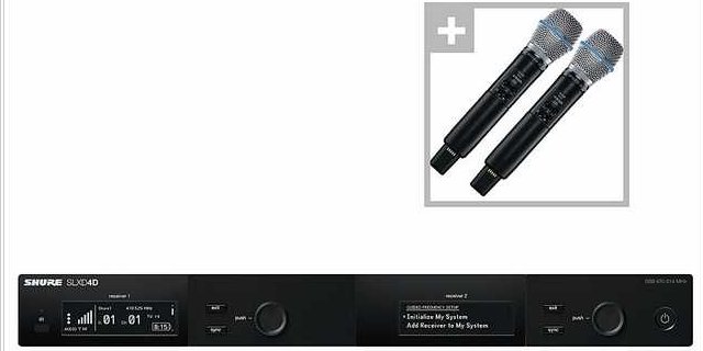 Shure SLXD24DE/B87 S50 Funkmikrofon