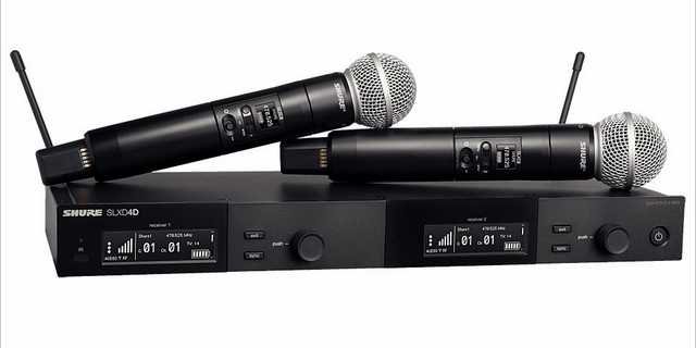 Shure SLXD24DE/SM58 S50 Funkmikrofon Shure SLXD24DE/SM58 S50 Funkmikrofon