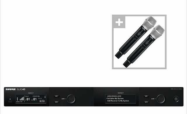 Shure SLXD24DE/SM86 S50 Funkmikrofon Shure SLXD24DE/SM86 S50 Funkmikrofon