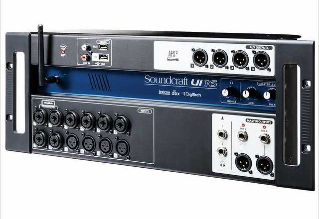 Soundcraft Ui16 Mischpult Digital Soundcraft Ui16 Mischpult Digital