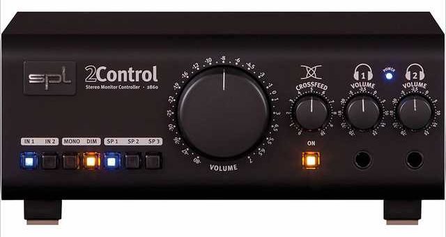 SPL 2Control Black Monitor-Controller