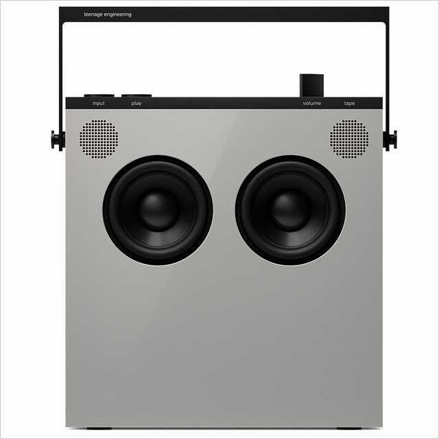 Teenage Engineering OB-4 Gray Akkubetriebenes PA-Set