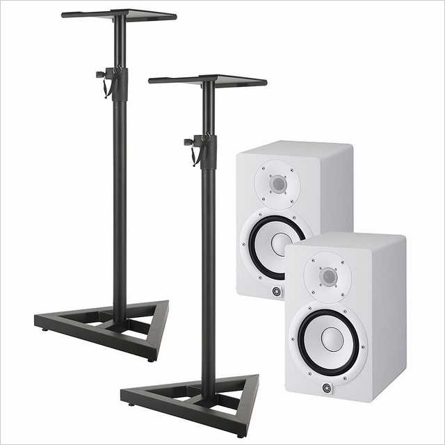 Yamaha HS 7 W Stand Set Aktiv-Monitor