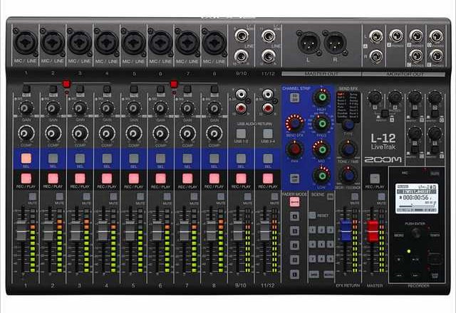 Zoom LiveTrak L12 HD-Rekorder